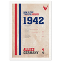 Escape to Victory typographic art print movie poster – PAC DUP